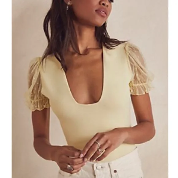 Intimately by Free People Bare and Square Bodysuit - Picture 7 of 8